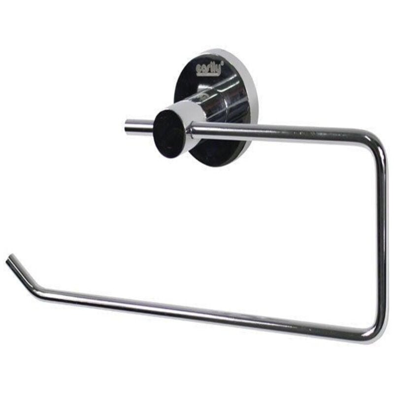 foto del prodotto trade shop traesio - porta asciugamano bagno wc toilette acciaio inox fissaggio parete -