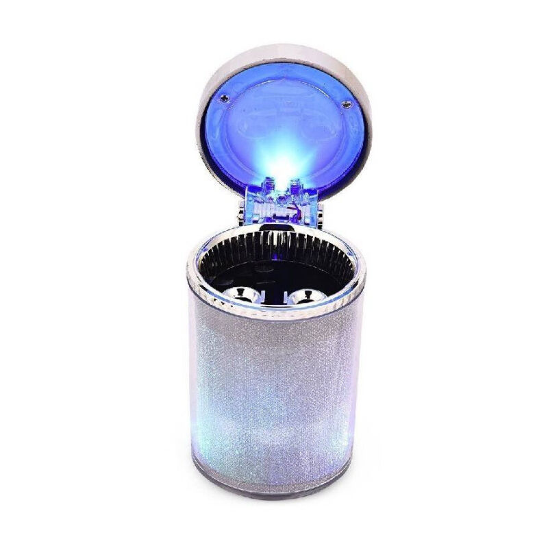 foto del prodotto trade shop traesio posacenere auto luce led portacenere ht 068 barattolo ufficio casa portatile 