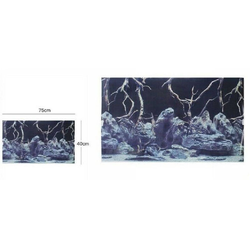 foto del prodotto trade shop traesio poster sfondo per acquario terrario panorama decoro 40 x 75 cm 61805 assortiti 