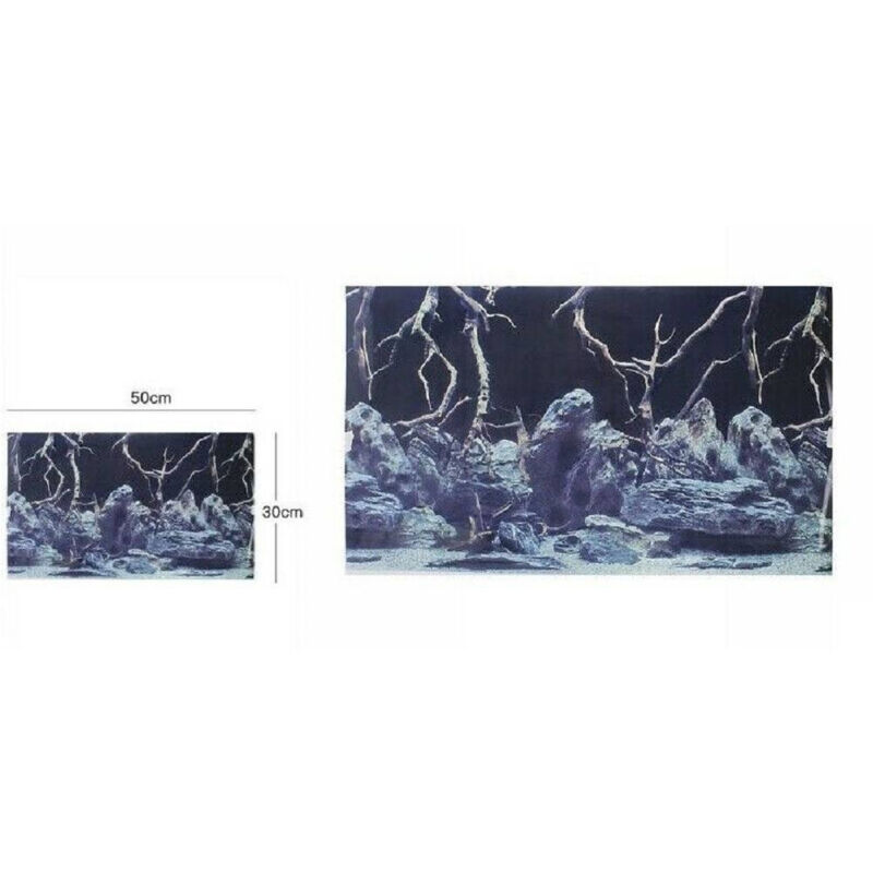 foto del prodotto trade shop traesio poster sfondo per acquario terrario panorama decoro misura 30 x 50 cm 61804 