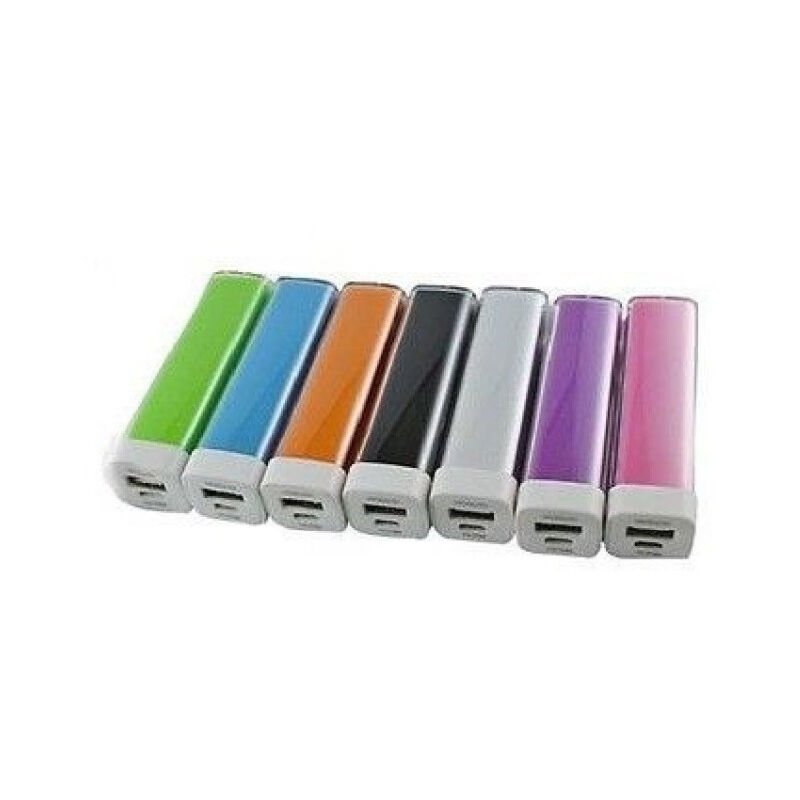 foto del prodotto trade shop traesio power bank carica batteria esterna usb 2600mah per smartphone cellulare emergenz 