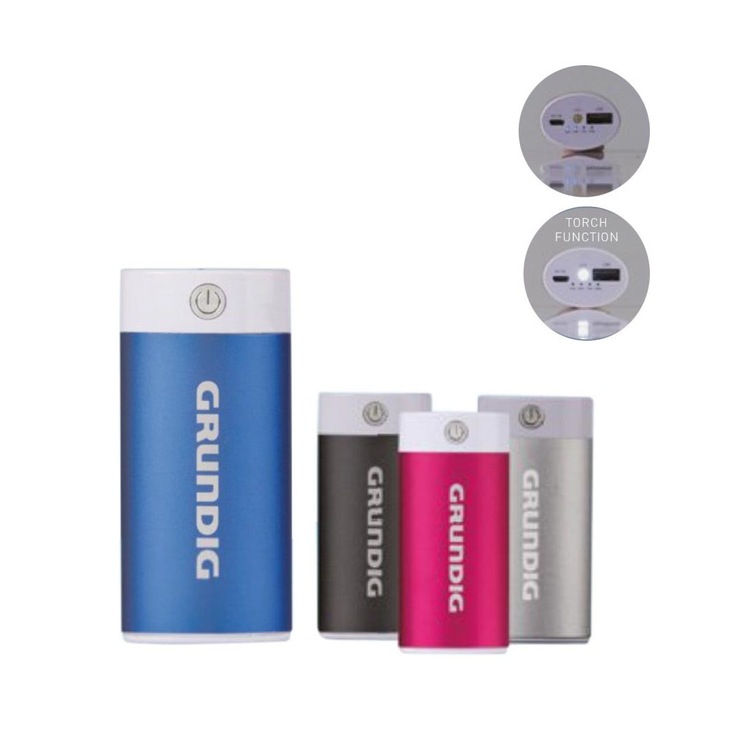 foto del prodotto trade shop traesio power bank caricabatteria da 4000 mah smartphone ios android carica batteria 