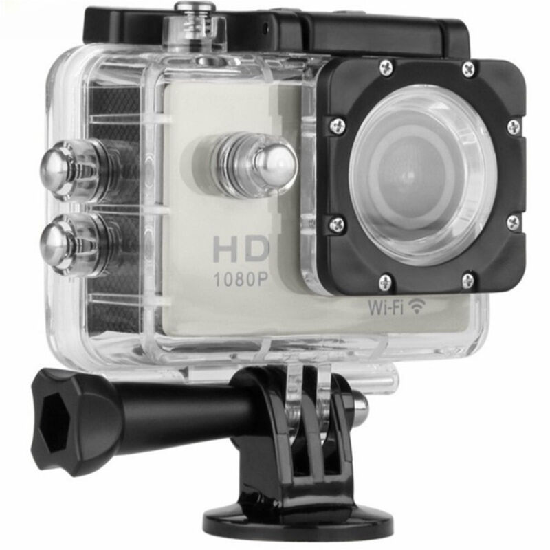 foto del prodotto trade shop traesio pro cam sport wifi full hd 1080p action camera dv 12mp videocamera subacquea y8 