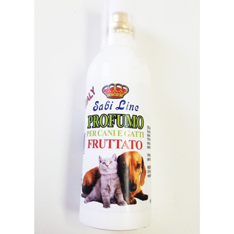 foto del prodotto trade shop traesio profumo deodorante frutta spray per cani gatti 100ml deodorante animali 