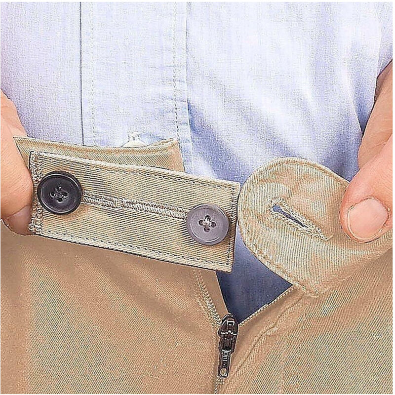 foto del prodotto trade shop traesio prolunga estensione girovita aumenta taglia bottone per pantaloni tessuto 