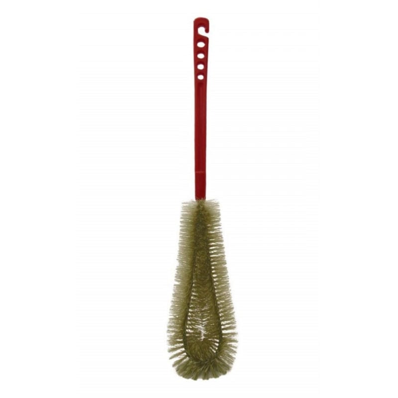 foto del prodotto trade shop traesio pulitermo doppio spazzola setola pulizia termosifone curvo filo metallo polvere sporco 
