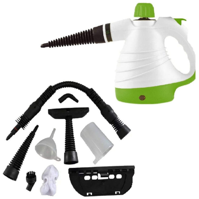 foto del prodotto trade shop traesio pulitore a vapore elettrico portatile multiuso 1050w professionale 400ml 105 c 