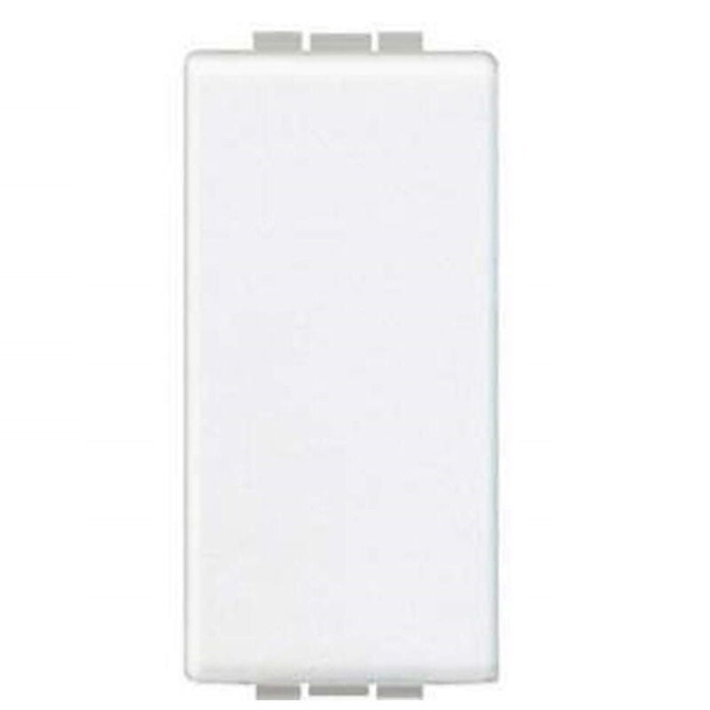 foto del prodotto trade shop traesio pulsanti modulo tasto copriforo 2 pezzi pulsante lk40056 bianco 4,5hx2.3lx1.4scm 