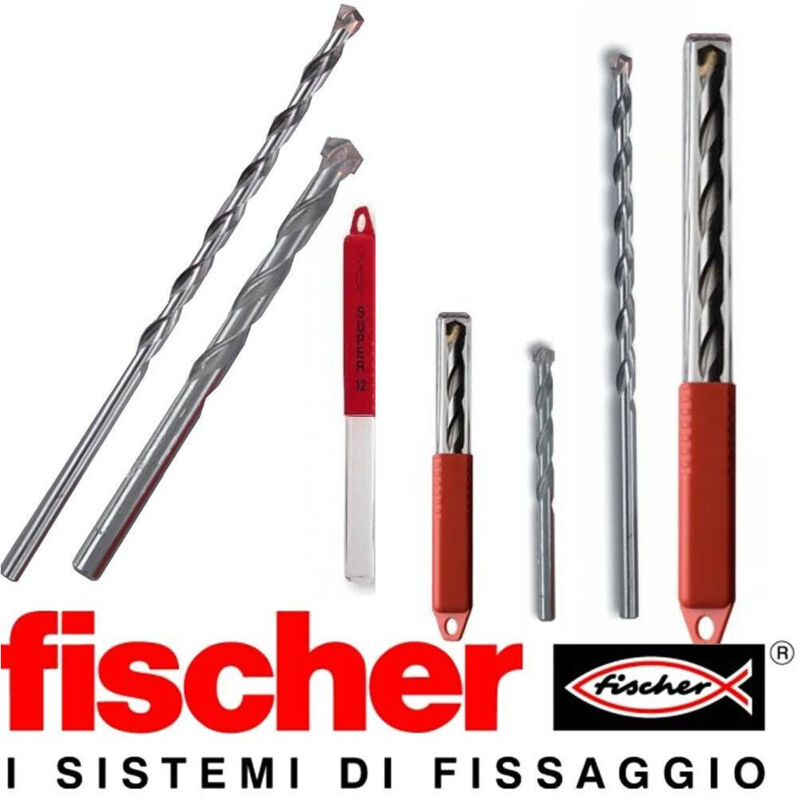 foto del prodotto trade shop traesio punta in acciaio per trapano fischer muratura calcestruzzo carburo sdx 14x150 