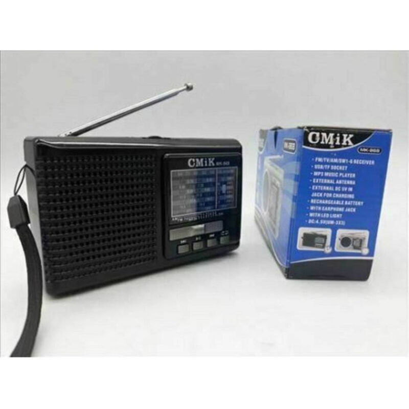 foto del prodotto trade shop traesio radio cmik mk 978 fm altoparlante portatile audio scan automatico 87 108mhz 