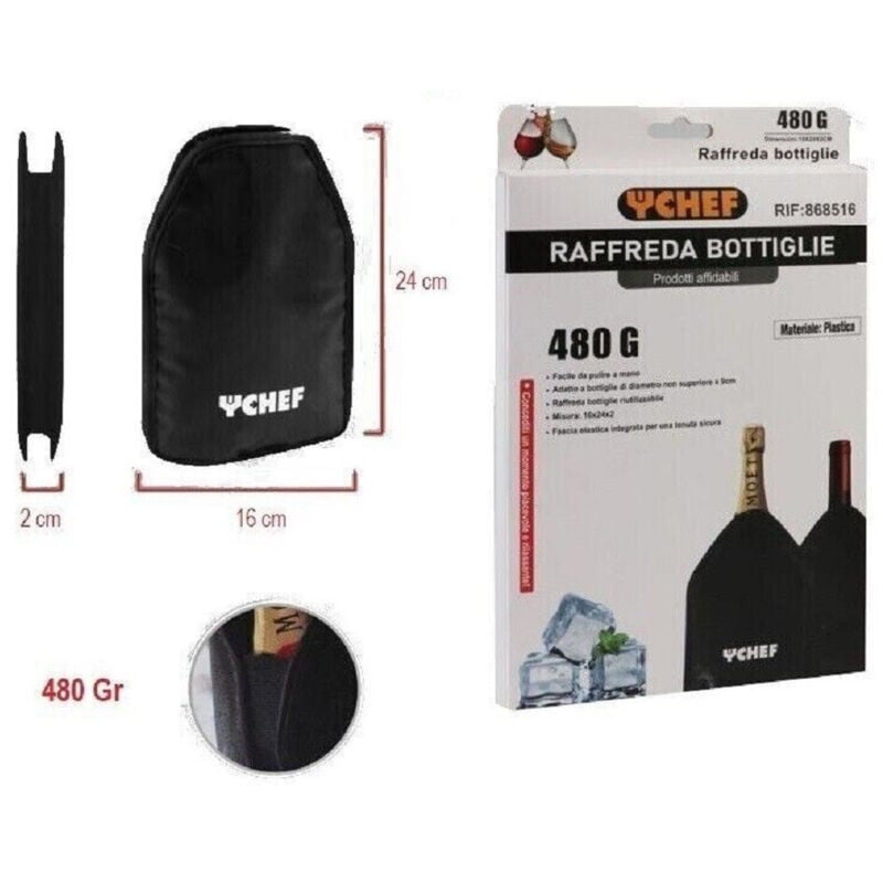 foto del prodotto trade shop traesio raffredda bottiglie vino spumante refrigera prosecco tavolo borsa termica 868516 