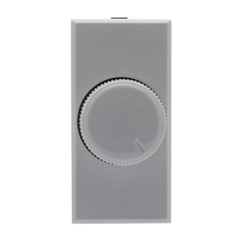 foto del prodotto trade shop traesio regolatore a manopola 220v colore bianco compatibile con bticino axolute 