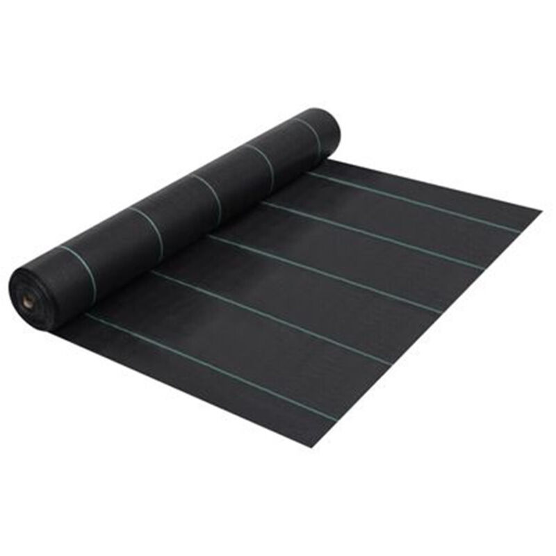 foto del prodotto trade shop traesio - rete anti erba telo pacciamatura per orto giardino serra 1.5x10mt resistente 023297 -