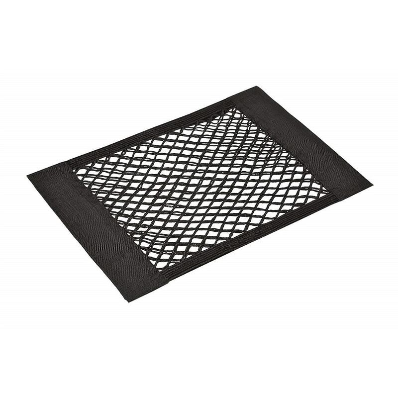 foto del prodotto trade shop traesio rete portaoggetti auto 40x25cm tasca elastico bagagliaio appendere organizzatore 
