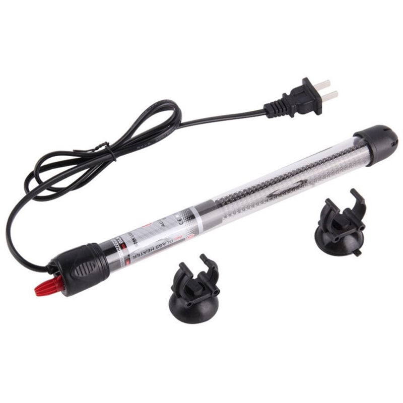 foto del prodotto trade shop traesio riscaldatore termostato per da acquario regolatore temperatura 25 50 75 150 200w 75 watt