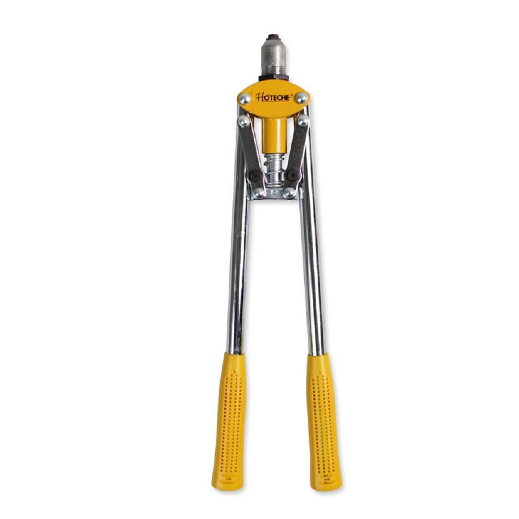 foto del prodotto trade shop traesio rivettatrice manuale lunga professionale a doppio manico da 2.4 3.2 4 4.8 mm 