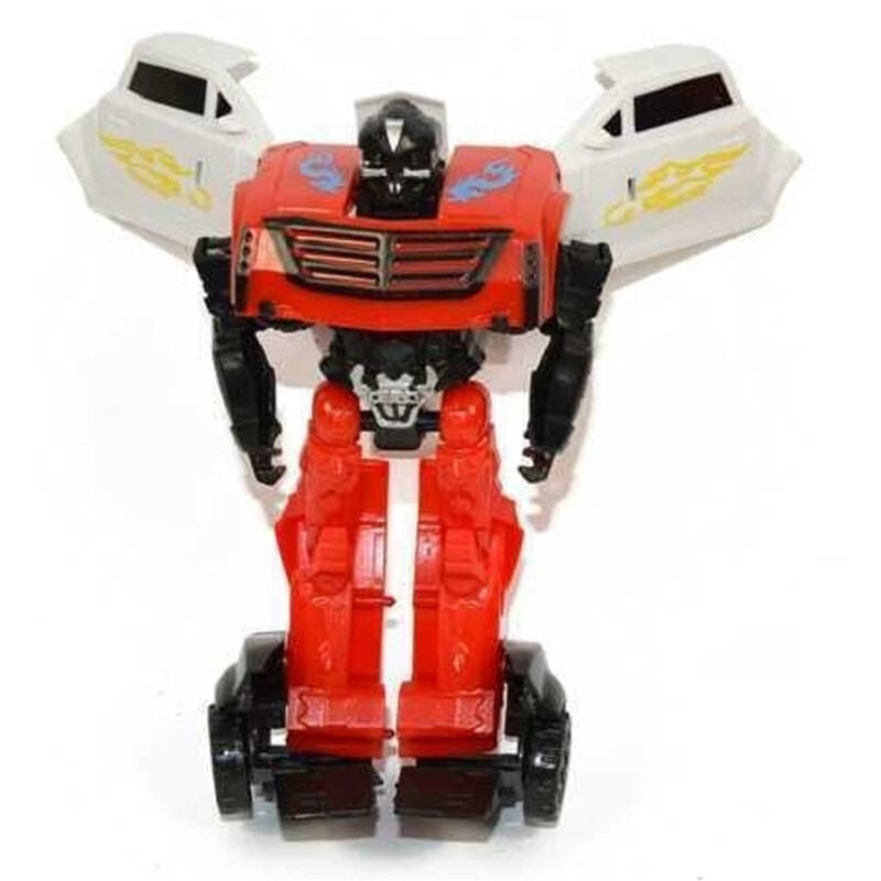 foto del prodotto trade shop traesio robot trasformabile in auto gioco giocattolo per bambini transformers macchina 