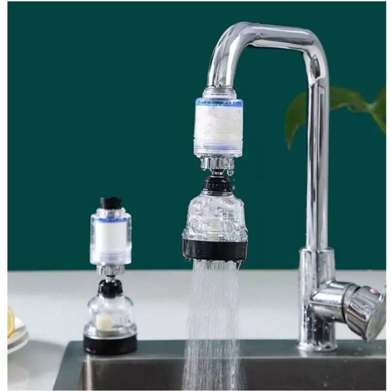 foto del prodotto trade shop traesio rompigetto a snodo areatore filtro anticalcare 3 getti per rubinetto ab j308 
