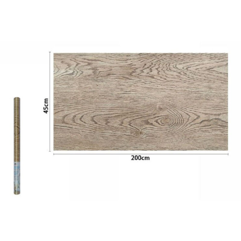 foto del prodotto trade shop traesio rotolo pellicola adesiva effetto legno 45 cmx2 metri mobili casa cassetti 71238 