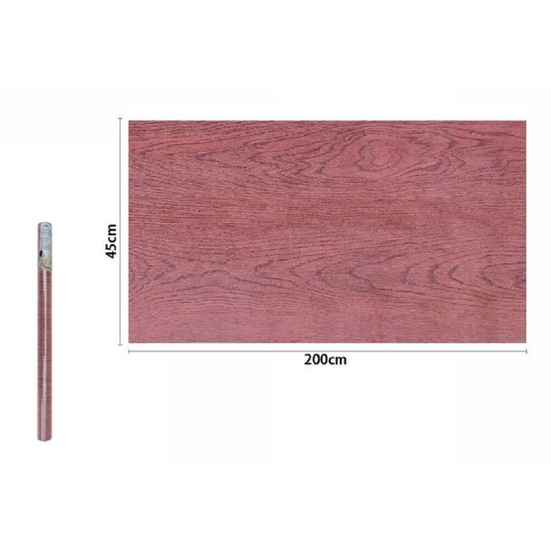 foto del prodotto trade shop traesio rotolo pellicola adesiva parete effetto legno 45 cm x 2 mt cassetti mobili 71249 