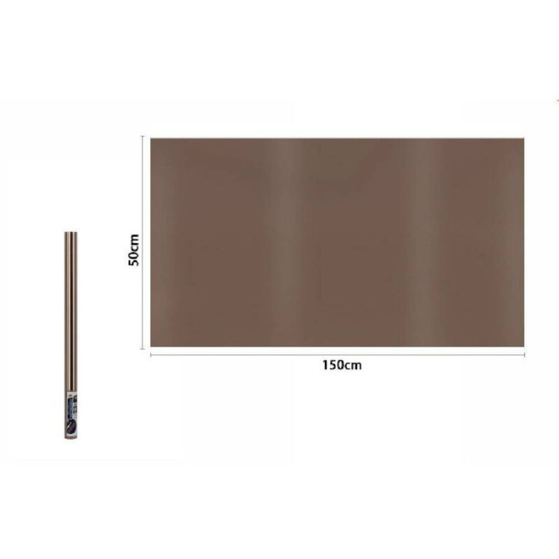foto del prodotto trade shop traesio rotolo pellicola per finestre oscurante marrone 150 x 50 cm adesiva vetro 70872 
