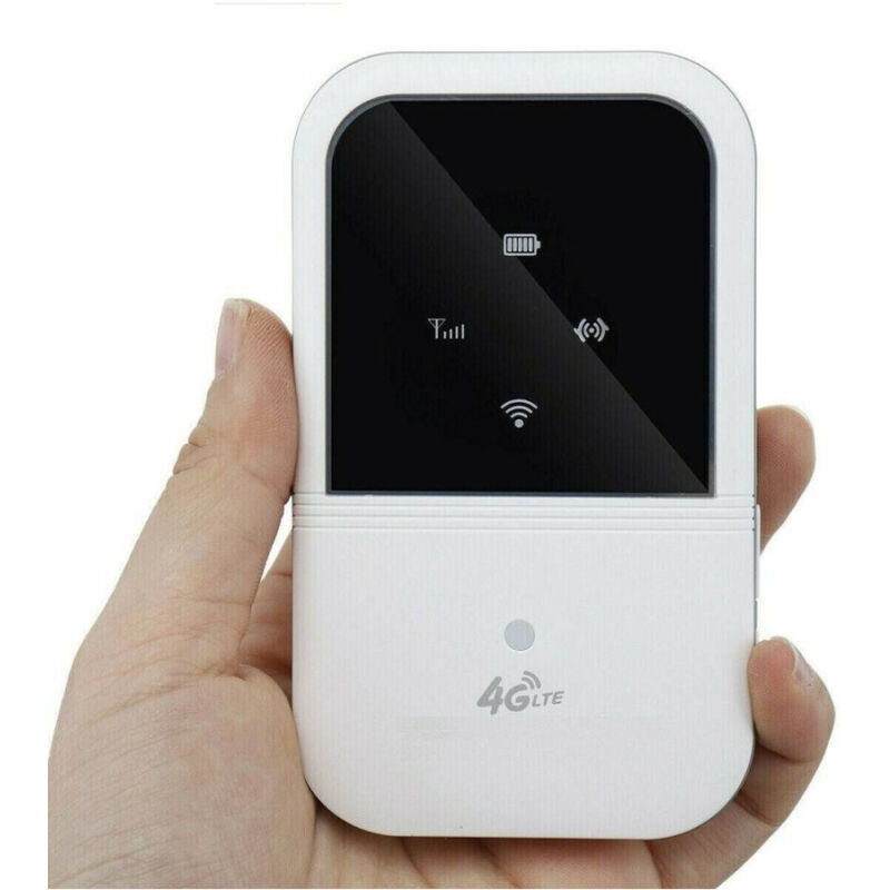 foto del prodotto trade shop traesio router mobile 4g lte wi fi hotspot modem banda larga portatile 802.11 universale 