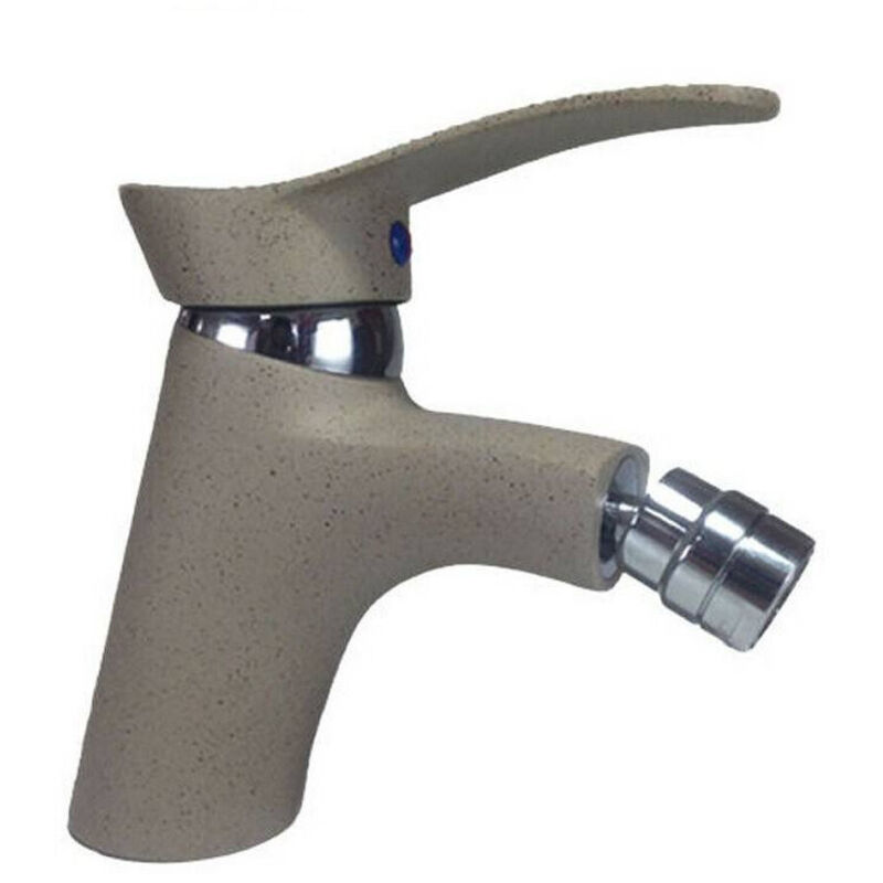 foto del prodotto trade shop traesio rubinetto miscelatore cromato casa bagno bidet pietra kit montaggio tappo jh8099 