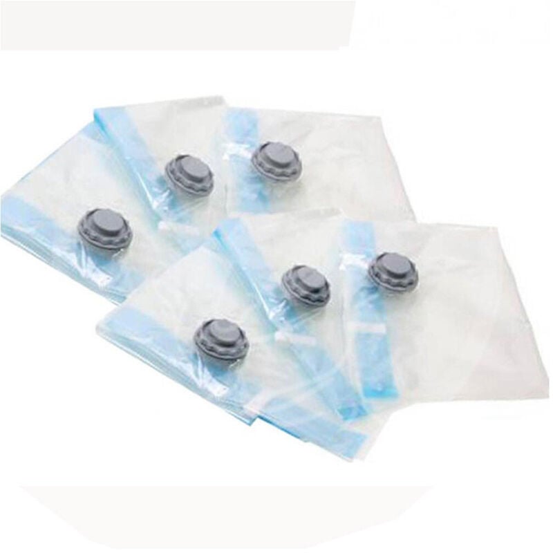 foto del prodotto trade shop traesio sacchetti buste sottovuoto 60x80cm salva spazio per protezione abiti vestiti 