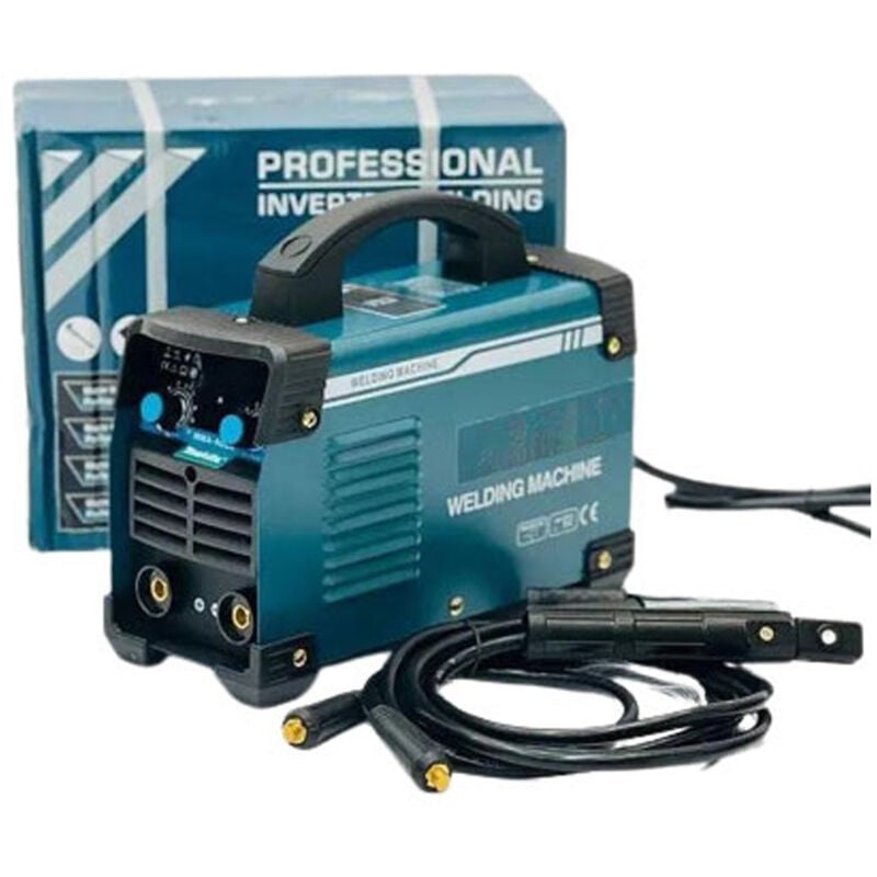 foto del prodotto trade shop traesio saldatrice elettrica saldatura inverter elettrodo professionale 400 ampere mma 400a 