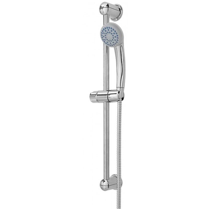 foto del prodotto trade shop traesio saliscendi asta con soffione doccia 1 funzione cromo bagno doccia vasca 