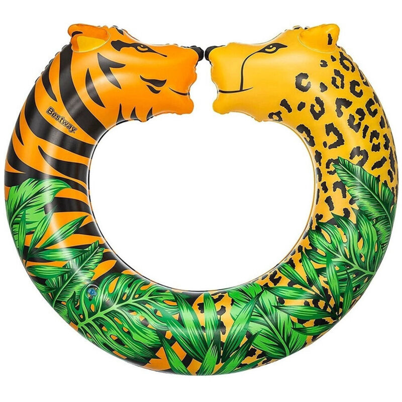 foto del prodotto trade shop traesio - salvagente aperto fashion jungle dream 119cm estate spiaggia lago piscina 36360 -