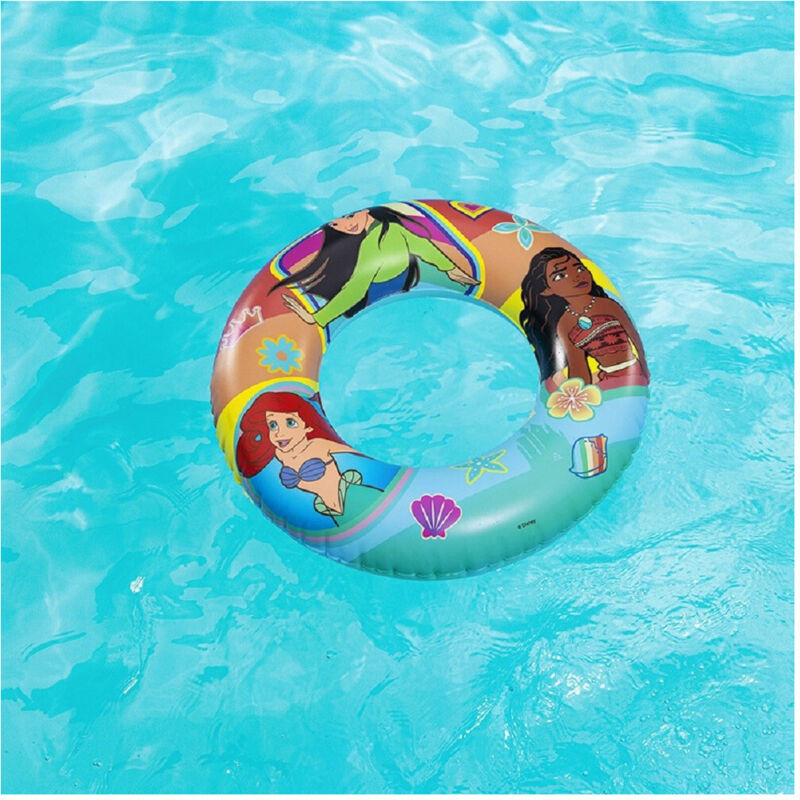 foto del prodotto trade shop traesio salvagente ciambella gonfiabile principesse 56cm per bambini 3 6 anni mare 91043 