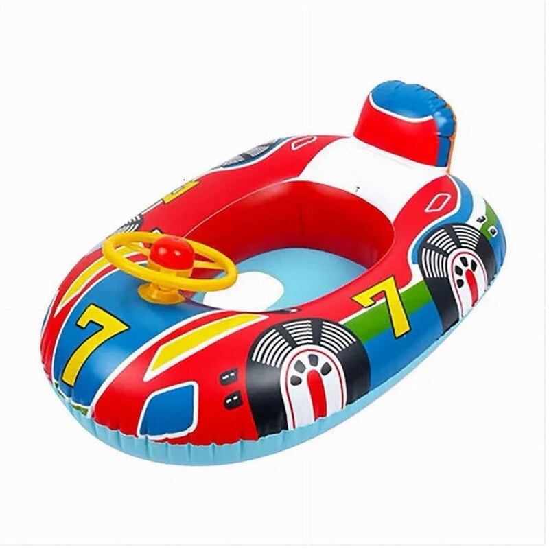 foto del prodotto trade shop traesio salvagente gonfiabile mutandina per bambini a forma di macchina 60 x 40 cm mare 