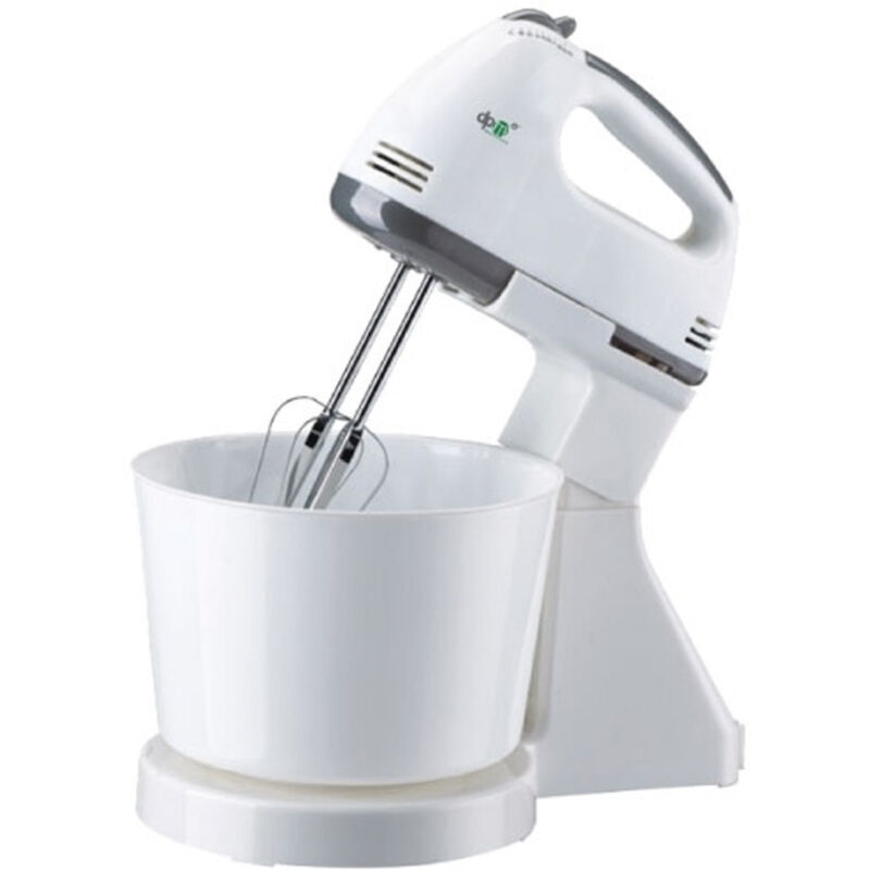 foto del prodotto trade shop traesio sbattitore elettrico con ciotola fissa 2 litri mixer 200w 4 fruste 7 velocita 
