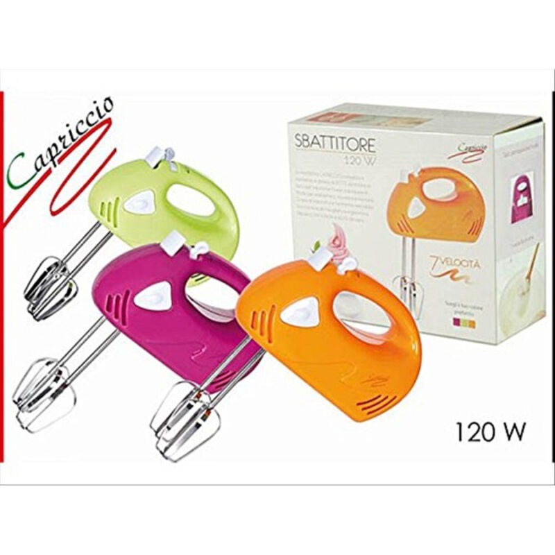 foto del prodotto trade shop traesio sbattitore frullatore elettrico dictrolux da cucina 7 velocit con fruste 120 w 