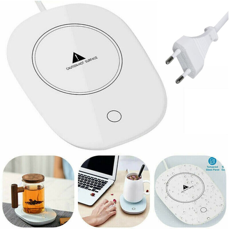 foto del prodotto trade shop traesio scalda tazza elettrico bevande t caff latte portatile calore casa ufficio 220v 