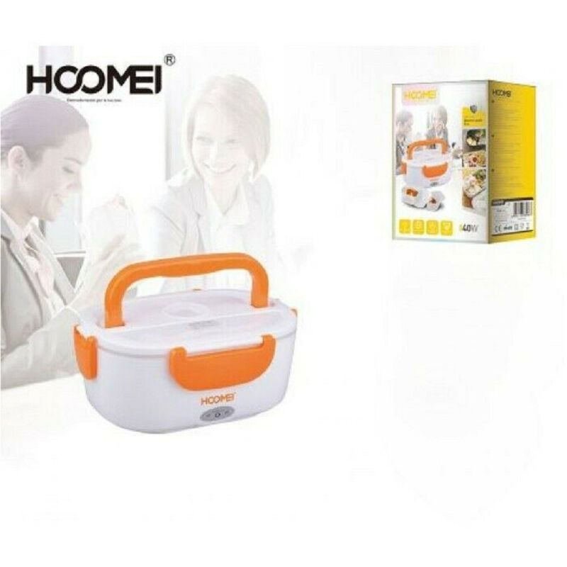 foto del prodotto trade shop traesio - scalda vivande elettrico per alimenti 40 watt termos portatile 1.1 lt hm-5646 -