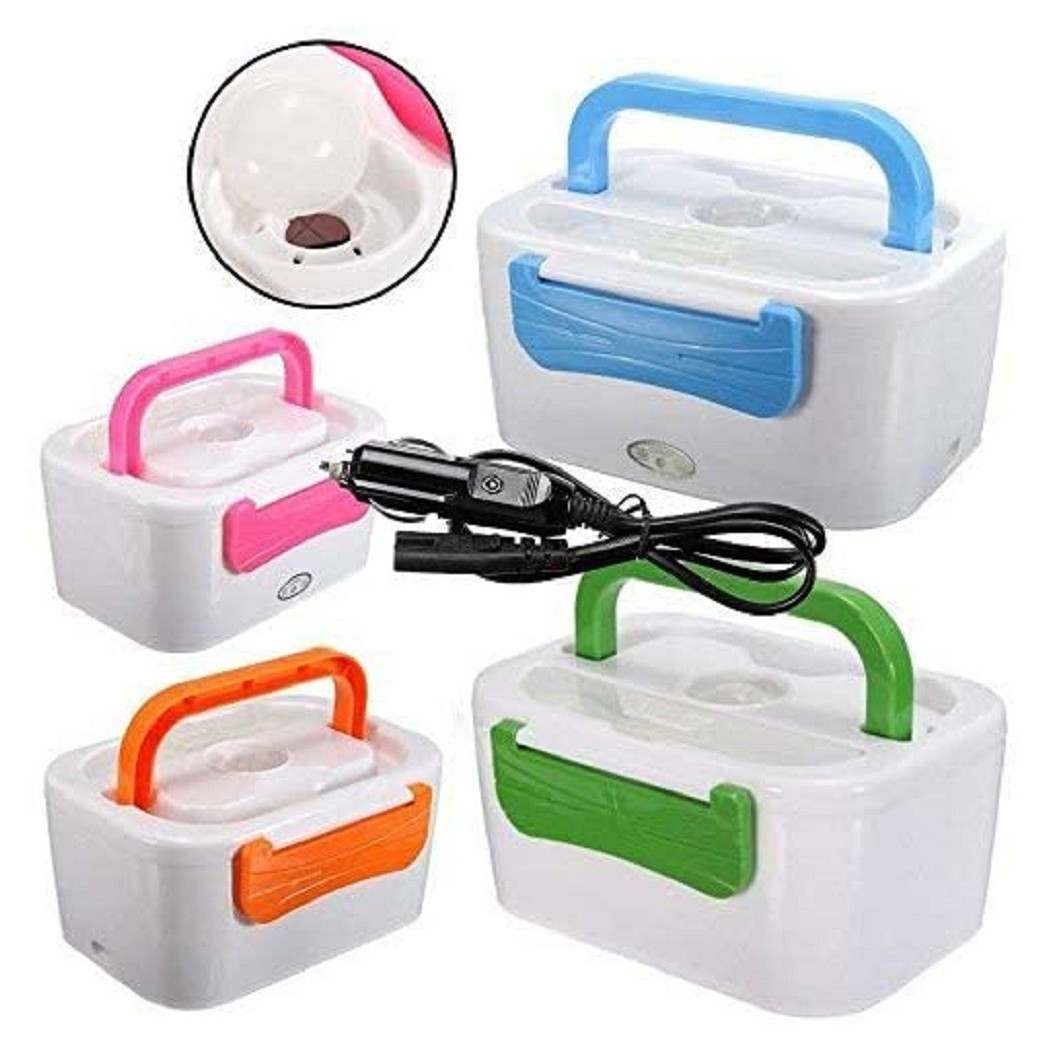 foto del prodotto trade shop traesio scaldavivande elettrico portatile da auto accendisigari 12v portavivande cw573 