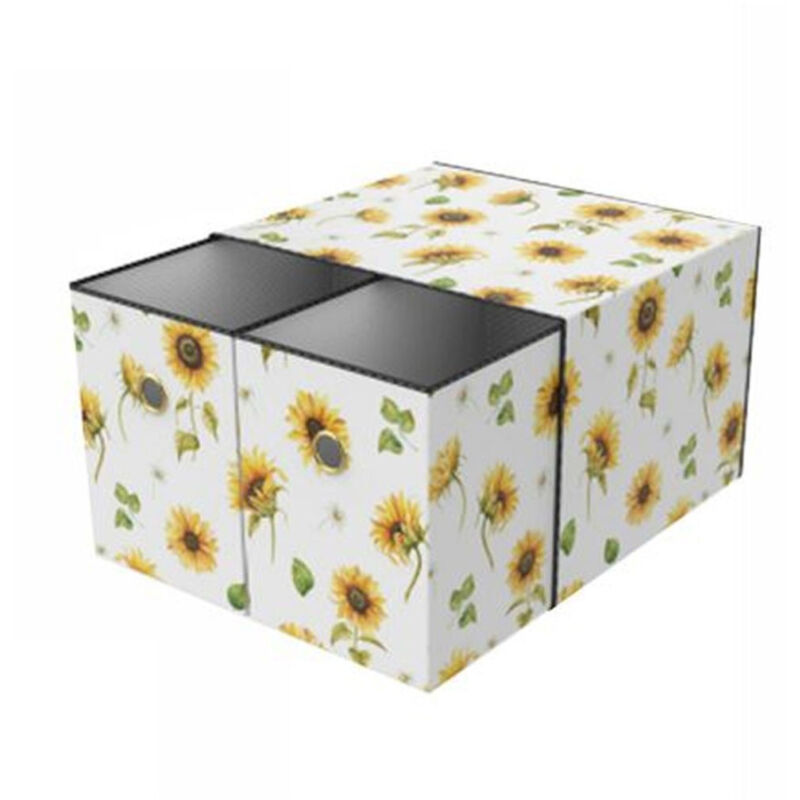 foto del prodotto trade shop traesio - scatola salvaspazio portatutto porta oggetti organizer armadi scaffali 39x34x26 -