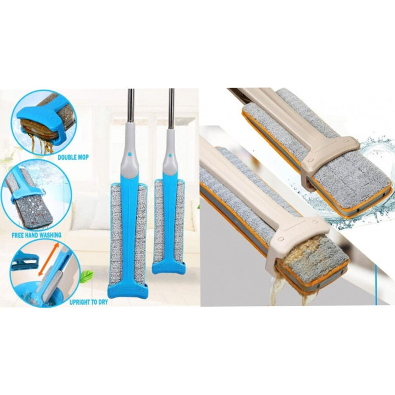foto del prodotto trade shop traesio scopa mop autopulente sweeper microfibra cattura polvere lava pavimenti asciuga 