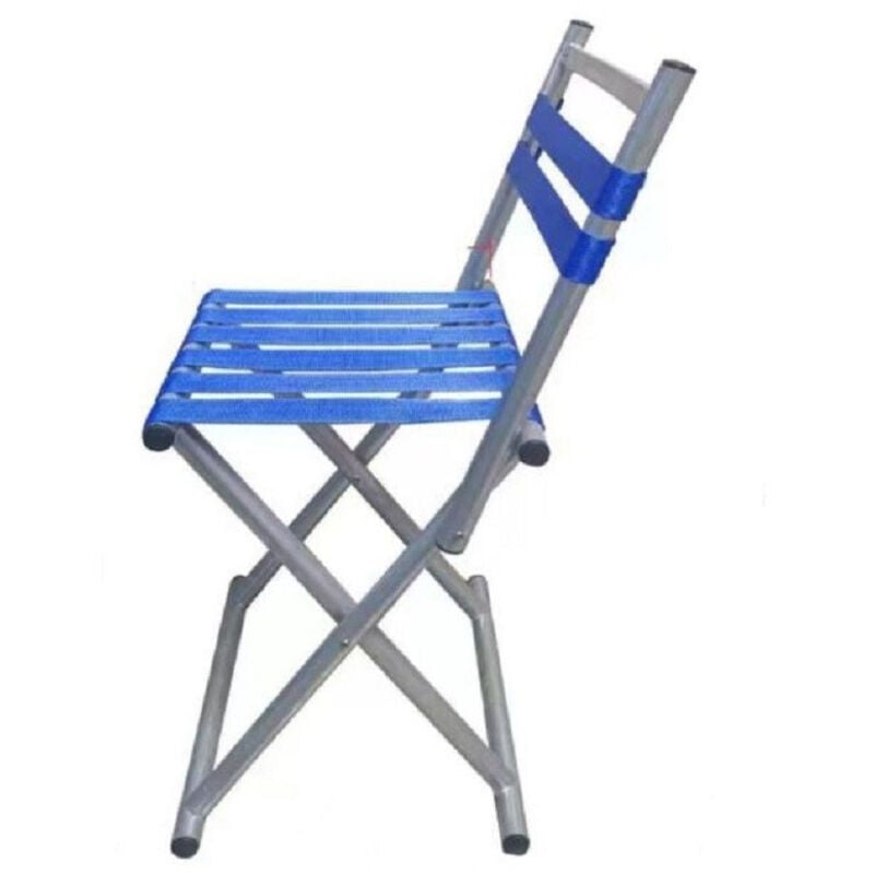 foto del prodotto trade shop traesio sedia da campeggio sgabello pieghevole portatile pesca spiaggia 32x33x56cm 615160 