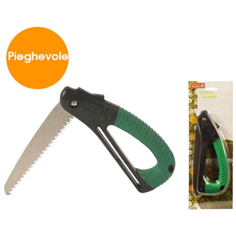 foto del prodotto trade shop traesio sega da giardino pieghevole 40 centrimetri seghetto giardinaggio rami 
