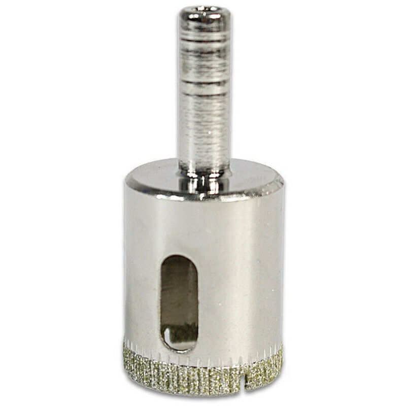 foto del prodotto trade shop traesio sega tazza diamantata fori piastrelle ceramica marmo punta trapano varie misure 25 mm 
