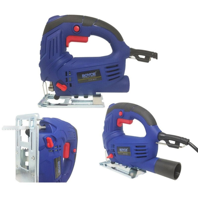 foto del prodotto trade shop traesio seghetto alternativo 900w taglio 80mm plastica ferro con regolazione rjs 900 