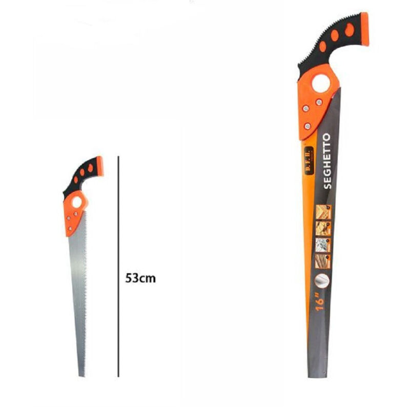 foto del prodotto trade shop traesio seghetto sega segaccio 16 53cm acciaio per potatura giardino giardinaggio 07969 