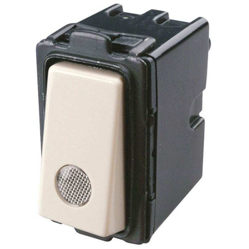foto del prodotto trade shop traesio serie magic compatibile interruttori bipolari unipolari prese compatibili moduli interruttore luminoso