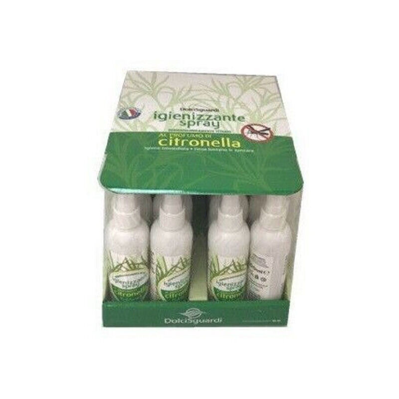 foto del prodotto trade shop traesio set 12 flaconcini igienizzante spray al profumo di citronella antizanzare 005328 