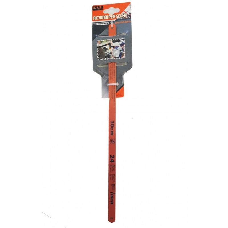 foto del prodotto trade shop traesio set 12 pz. ricambi lame dentata seghe 300 x 12 x 0,65 mm 30 cm 10d 24t lama metallo 