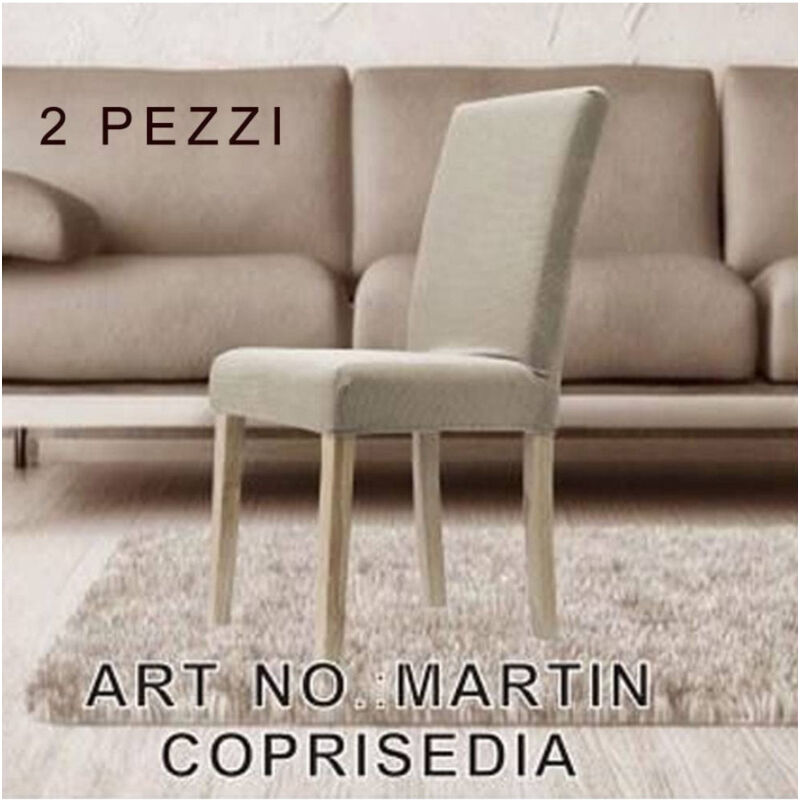 foto del prodotto trade shop traesio set 2 pezzi coprisedia con spalliera elasticizzati martin vari colori copertura 