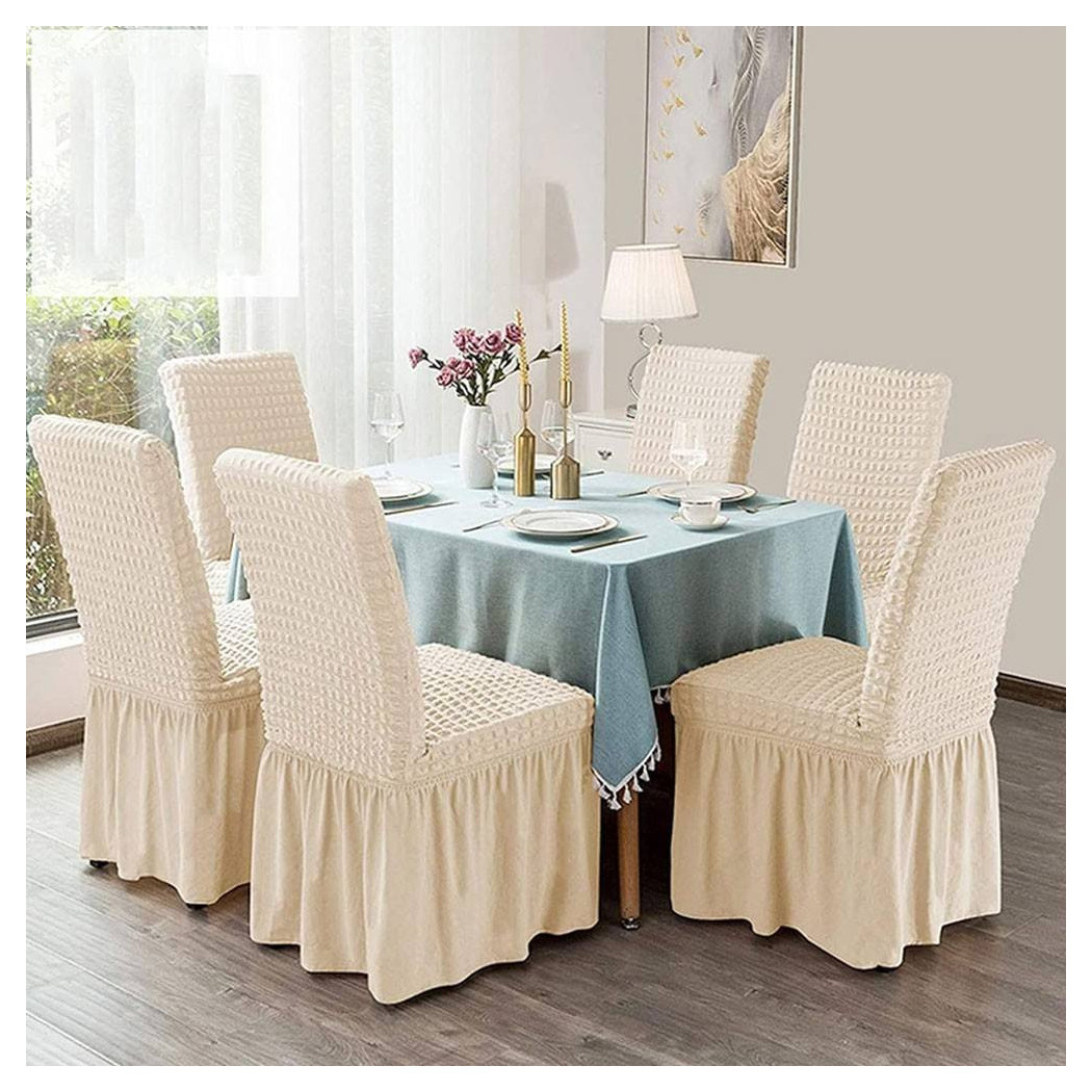 foto del prodotto trade shop traesio set 2 pezzi coprisedia volant spalliera elasticizzati eva vari colori copertura 